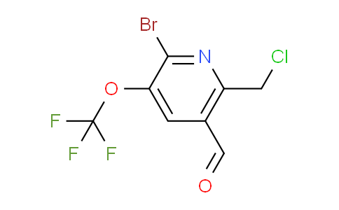 AM184788 | 1803527-52-7 | 2-Bromo-6-(chloromethyl)-3-(trifluoromethoxy)pyridine-5-carboxaldehyde