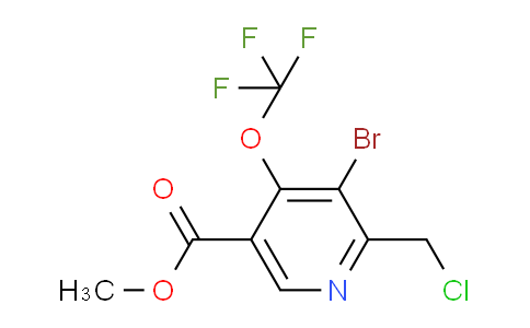 AM184794 | 1803936-07-3 | Methyl 3-bromo-2-(chloromethyl)-4-(trifluoromethoxy)pyridine-5-carboxylate