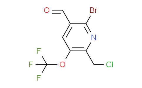AM184795 | 1804447-76-4 | 2-Bromo-6-(chloromethyl)-5-(trifluoromethoxy)pyridine-3-carboxaldehyde