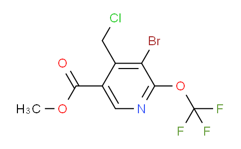 AM184797 | 1803958-61-3 | Methyl 3-bromo-4-(chloromethyl)-2-(trifluoromethoxy)pyridine-5-carboxylate