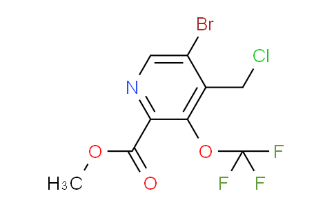 AM184801 | 1804570-76-0 | Methyl 5-bromo-4-(chloromethyl)-3-(trifluoromethoxy)pyridine-2-carboxylate