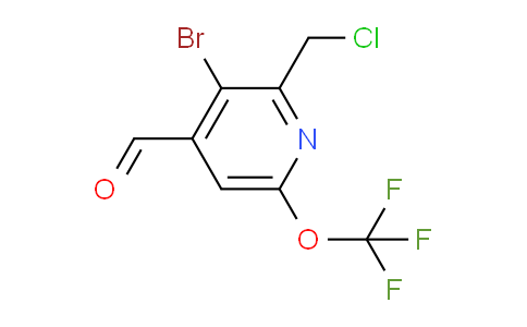 AM184802 | 1806206-84-7 | 3-Bromo-2-(chloromethyl)-6-(trifluoromethoxy)pyridine-4-carboxaldehyde