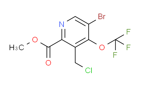 AM184804 | 1804570-80-6 | Methyl 5-bromo-3-(chloromethyl)-4-(trifluoromethoxy)pyridine-2-carboxylate