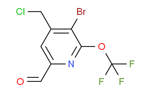 AM184805 | 1806206-00-7 | 3-Bromo-4-(chloromethyl)-2-(trifluoromethoxy)pyridine-6-carboxaldehyde