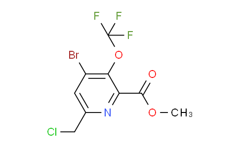 AM184806 | 1803527-67-4 | Methyl 4-bromo-6-(chloromethyl)-3-(trifluoromethoxy)pyridine-2-carboxylate