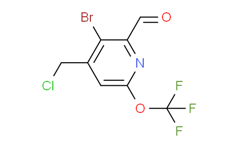 AM184809 | 1806096-38-7 | 3-Bromo-4-(chloromethyl)-6-(trifluoromethoxy)pyridine-2-carboxaldehyde