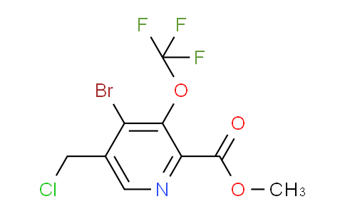 AM184812 | 1806129-95-2 | Methyl 4-bromo-5-(chloromethyl)-3-(trifluoromethoxy)pyridine-2-carboxylate