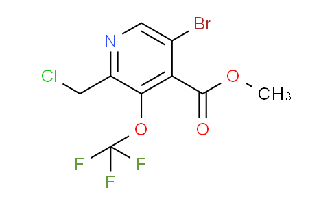 AM184814 | 1803527-72-1 | Methyl 5-bromo-2-(chloromethyl)-3-(trifluoromethoxy)pyridine-4-carboxylate