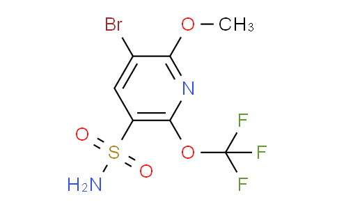 AM184817 | 1806141-68-3 | 3-Bromo-2-methoxy-6-(trifluoromethoxy)pyridine-5-sulfonamide
