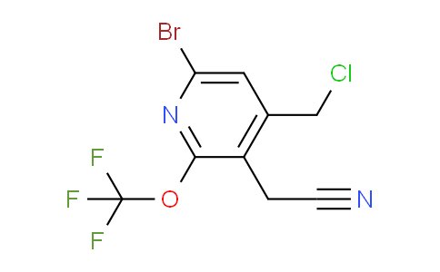 AM184818 | 1806128-68-6 | 6-Bromo-4-(chloromethyl)-2-(trifluoromethoxy)pyridine-3-acetonitrile