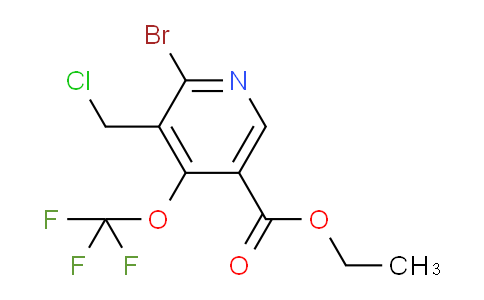 AM184823 | 1806129-97-4 | Ethyl 2-bromo-3-(chloromethyl)-4-(trifluoromethoxy)pyridine-5-carboxylate