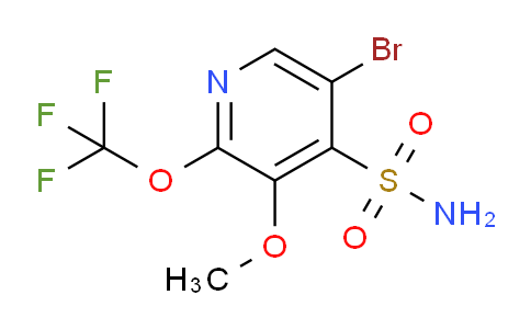 AM184825 | 1804597-29-2 | 5-Bromo-3-methoxy-2-(trifluoromethoxy)pyridine-4-sulfonamide