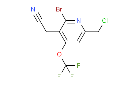 AM184826 | 1806095-49-7 | 2-Bromo-6-(chloromethyl)-4-(trifluoromethoxy)pyridine-3-acetonitrile