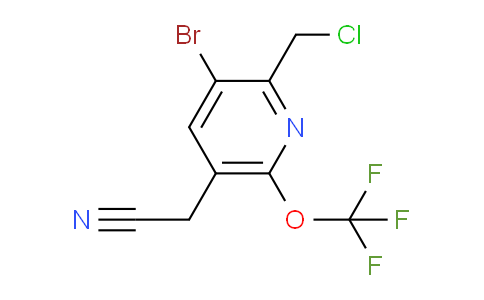 AM184831 | 1806095-55-5 | 3-Bromo-2-(chloromethyl)-6-(trifluoromethoxy)pyridine-5-acetonitrile
