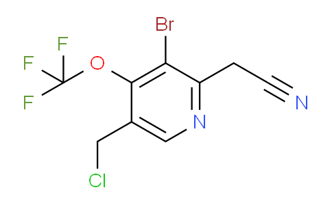 AM184836 | 1804447-58-2 | 3-Bromo-5-(chloromethyl)-4-(trifluoromethoxy)pyridine-2-acetonitrile