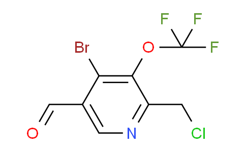 AM184839 | 1806129-76-9 | 4-Bromo-2-(chloromethyl)-3-(trifluoromethoxy)pyridine-5-carboxaldehyde