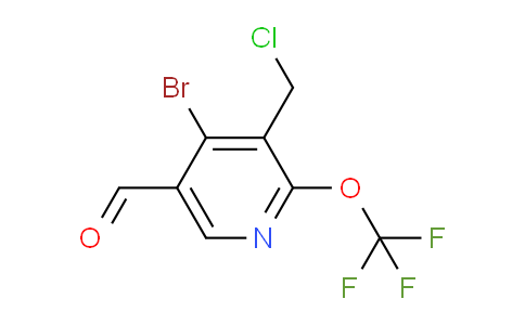 AM184842 | 1806206-15-4 | 4-Bromo-3-(chloromethyl)-2-(trifluoromethoxy)pyridine-5-carboxaldehyde
