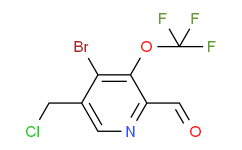 AM184843 | 1803614-41-6 | 4-Bromo-5-(chloromethyl)-3-(trifluoromethoxy)pyridine-2-carboxaldehyde