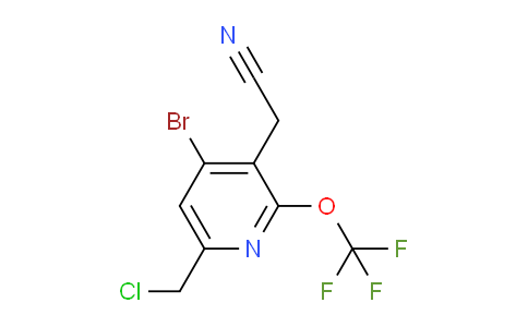AM184845 | 1806128-97-1 | 4-Bromo-6-(chloromethyl)-2-(trifluoromethoxy)pyridine-3-acetonitrile