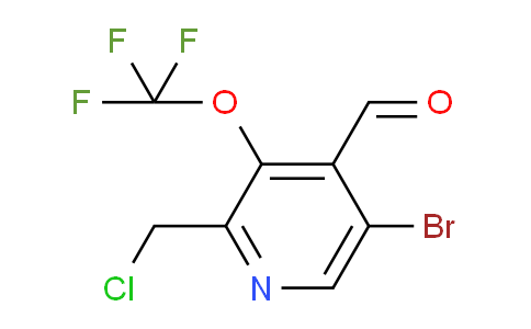 AM184846 | 1806083-97-5 | 5-Bromo-2-(chloromethyl)-3-(trifluoromethoxy)pyridine-4-carboxaldehyde