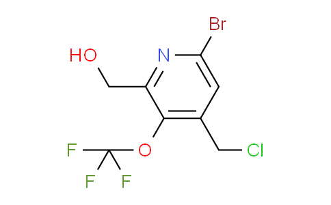 AM184850 | 1806199-39-2 | 6-Bromo-4-(chloromethyl)-3-(trifluoromethoxy)pyridine-2-methanol