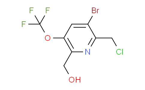 AM184858 | 1803527-33-4 | 3-Bromo-2-(chloromethyl)-5-(trifluoromethoxy)pyridine-6-methanol