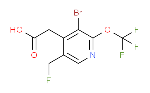AM184863 | 1804567-55-2 | 3-Bromo-5-(fluoromethyl)-2-(trifluoromethoxy)pyridine-4-acetic acid