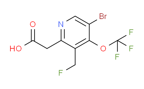 AM184865 | 1806208-55-8 | 5-Bromo-3-(fluoromethyl)-4-(trifluoromethoxy)pyridine-2-acetic acid