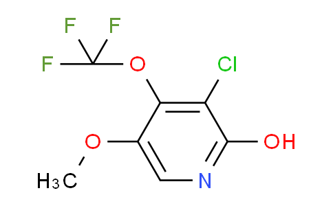 3-Chloro-2-hydroxy-5-methoxy-4-(trifluoromethoxy)pyridine