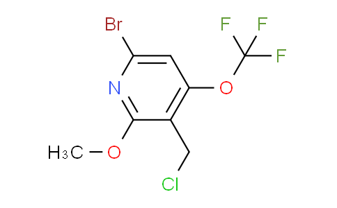 6-Bromo-3-(chloromethyl)-2-methoxy-4-(trifluoromethoxy)pyridine