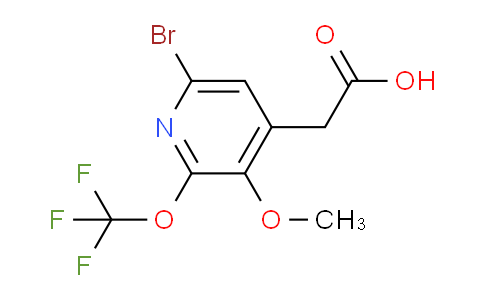AM184876 | 1803902-55-7 | 6-Bromo-3-methoxy-2-(trifluoromethoxy)pyridine-4-acetic acid