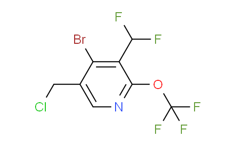 AM184881 | 1803958-42-0 | 4-Bromo-5-(chloromethyl)-3-(difluoromethyl)-2-(trifluoromethoxy)pyridine