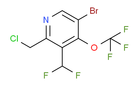 AM184883 | 1804632-39-0 | 5-Bromo-2-(chloromethyl)-3-(difluoromethyl)-4-(trifluoromethoxy)pyridine