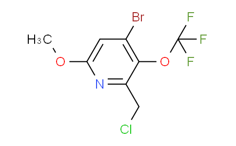 AM184890 | 1806224-17-8 | 4-Bromo-2-(chloromethyl)-6-methoxy-3-(trifluoromethoxy)pyridine