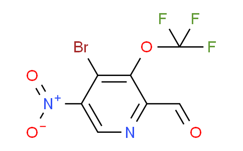 AM184919 | 1804569-89-8 | 4-Bromo-5-nitro-3-(trifluoromethoxy)pyridine-2-carboxaldehyde