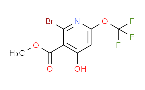 Methyl 2-bromo-4-hydroxy-6-(trifluoromethoxy)pyridine-3-carboxylate
