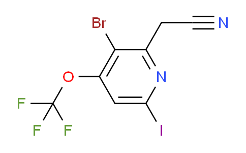 AM184925 | 1806080-60-3 | 3-Bromo-6-iodo-4-(trifluoromethoxy)pyridine-2-acetonitrile