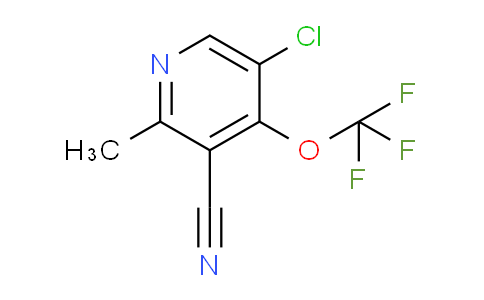 5-Chloro-3-cyano-2-methyl-4-(trifluoromethoxy)pyridine