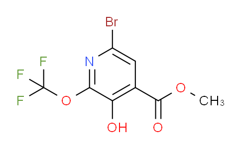 Methyl 6-bromo-3-hydroxy-2-(trifluoromethoxy)pyridine-4-carboxylate