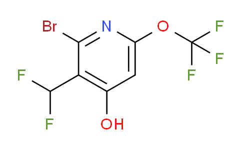 AM184935 | 1806088-56-1 | 2-Bromo-3-(difluoromethyl)-4-hydroxy-6-(trifluoromethoxy)pyridine