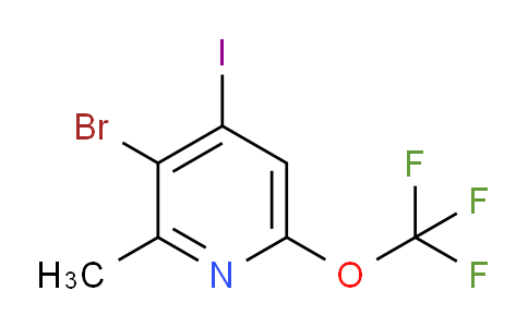 AM184938 | 1806113-09-6 | 3-Bromo-4-iodo-2-methyl-6-(trifluoromethoxy)pyridine