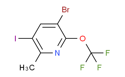 AM184943 | 1804448-78-9 | 3-Bromo-5-iodo-6-methyl-2-(trifluoromethoxy)pyridine
