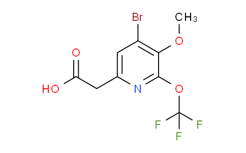 AM184946 | 1804001-68-0 | 4-Bromo-3-methoxy-2-(trifluoromethoxy)pyridine-6-acetic acid
