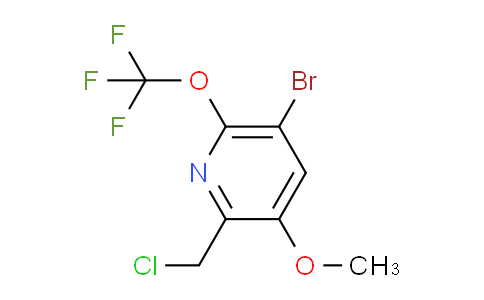 AM184948 | 1806078-70-5 | 5-Bromo-2-(chloromethyl)-3-methoxy-6-(trifluoromethoxy)pyridine