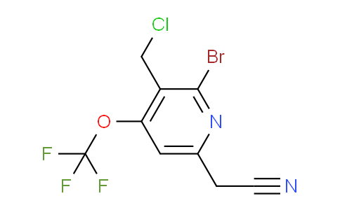 AM184949 | 1804584-94-8 | 2-Bromo-3-(chloromethyl)-4-(trifluoromethoxy)pyridine-6-acetonitrile