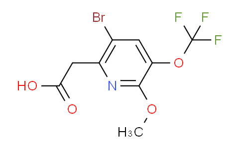 AM184950 | 1806224-95-2 | 5-Bromo-2-methoxy-3-(trifluoromethoxy)pyridine-6-acetic acid