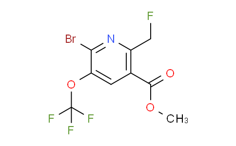 AM184951 | 1806078-92-1 | Methyl 2-bromo-6-(fluoromethyl)-3-(trifluoromethoxy)pyridine-5-carboxylate