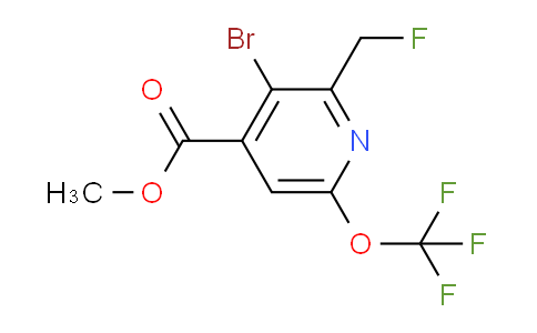 AM184957 | 1803961-08-1 | Methyl 3-bromo-2-(fluoromethyl)-6-(trifluoromethoxy)pyridine-4-carboxylate