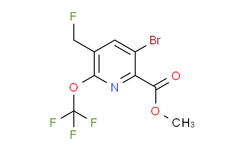 AM184965 | 1804658-24-9 | Methyl 3-bromo-5-(fluoromethyl)-6-(trifluoromethoxy)pyridine-2-carboxylate