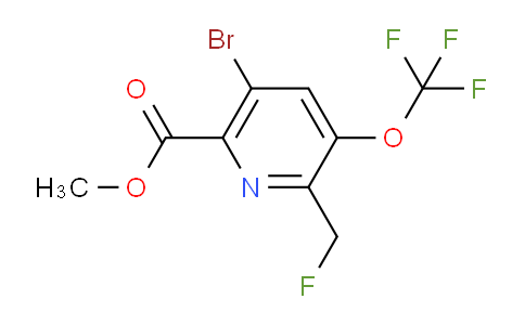 AM184972 | 1804574-01-3 | Methyl 5-bromo-2-(fluoromethyl)-3-(trifluoromethoxy)pyridine-6-carboxylate